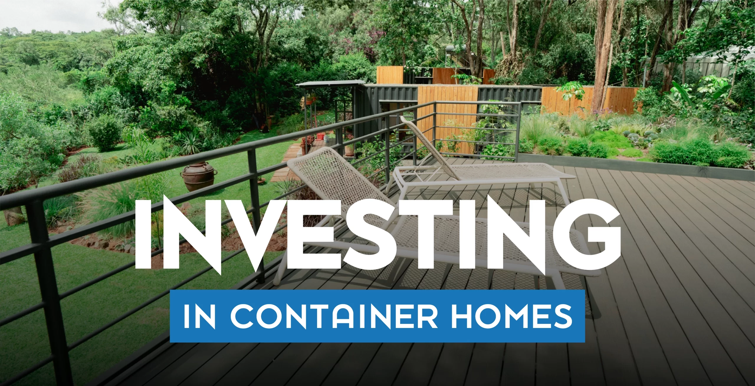 Investing in container homes